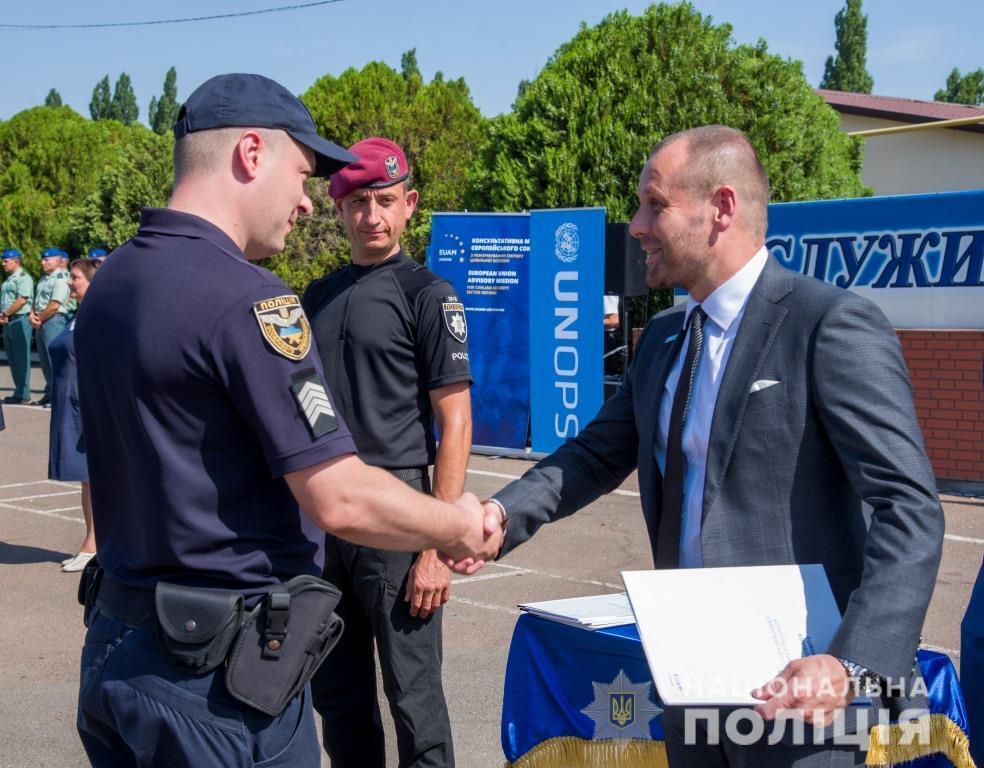 Спецпризначенці поліції Одещини вивчили європейську модель забезпечення публічної безпеки і порядку під час проведення масових заходів