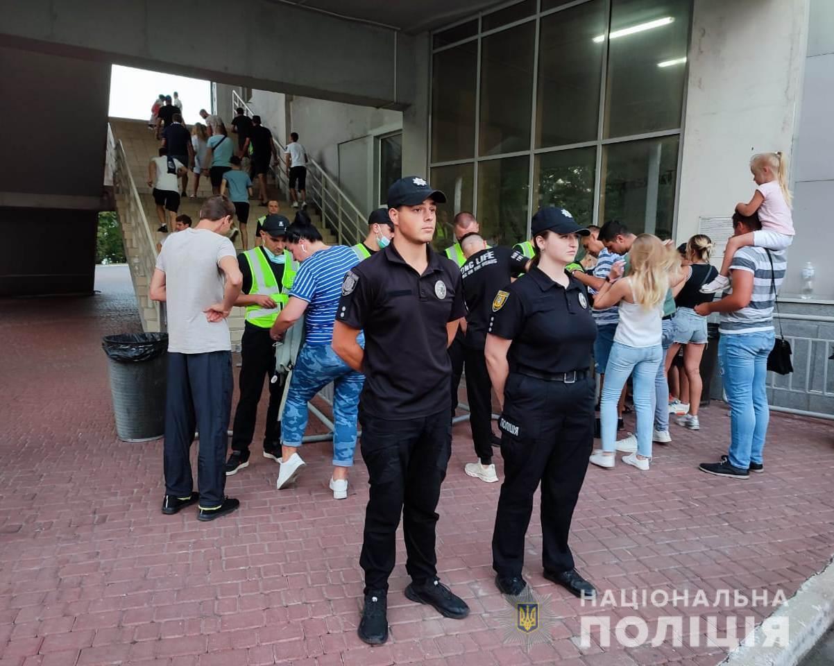Правоохоронці забезпечили публічний порядок під час футбольного матчу між «Чорноморцем» та «Шахтарем»