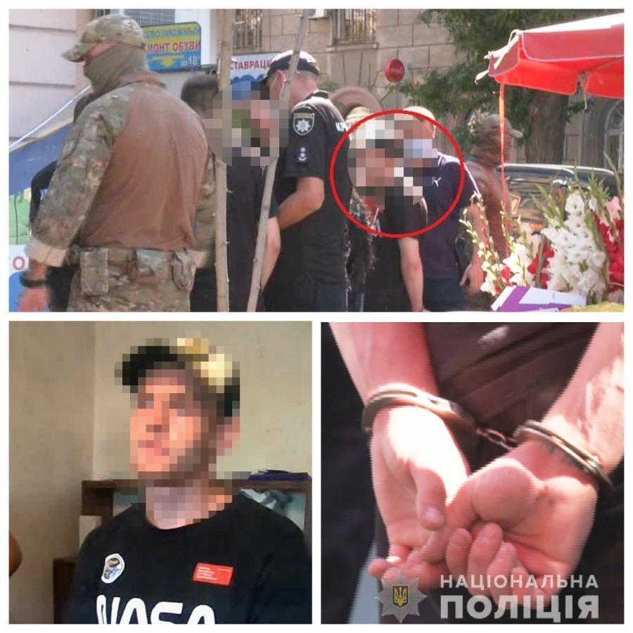 Поліцейські затримали в Одесі луганчанина за підозрою в розповсюдженні наркотичних засобів та психотропних речовин