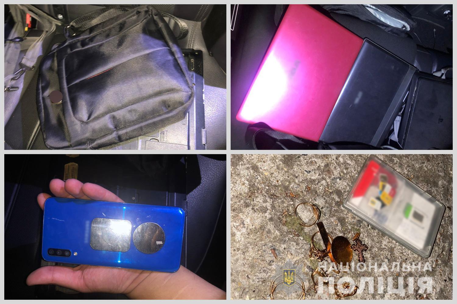 Поліцейські оперативно затримали двох чоловіків, які обікрали помешкання одеситів