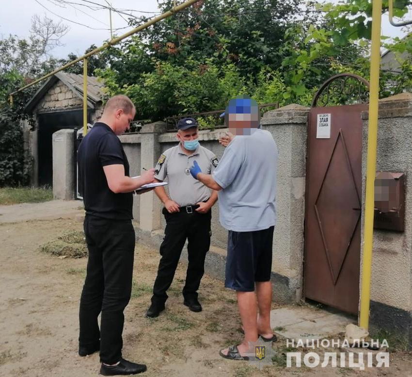 Поліцейські встановлюють обставини травмування малолітнього жителя Одеського району