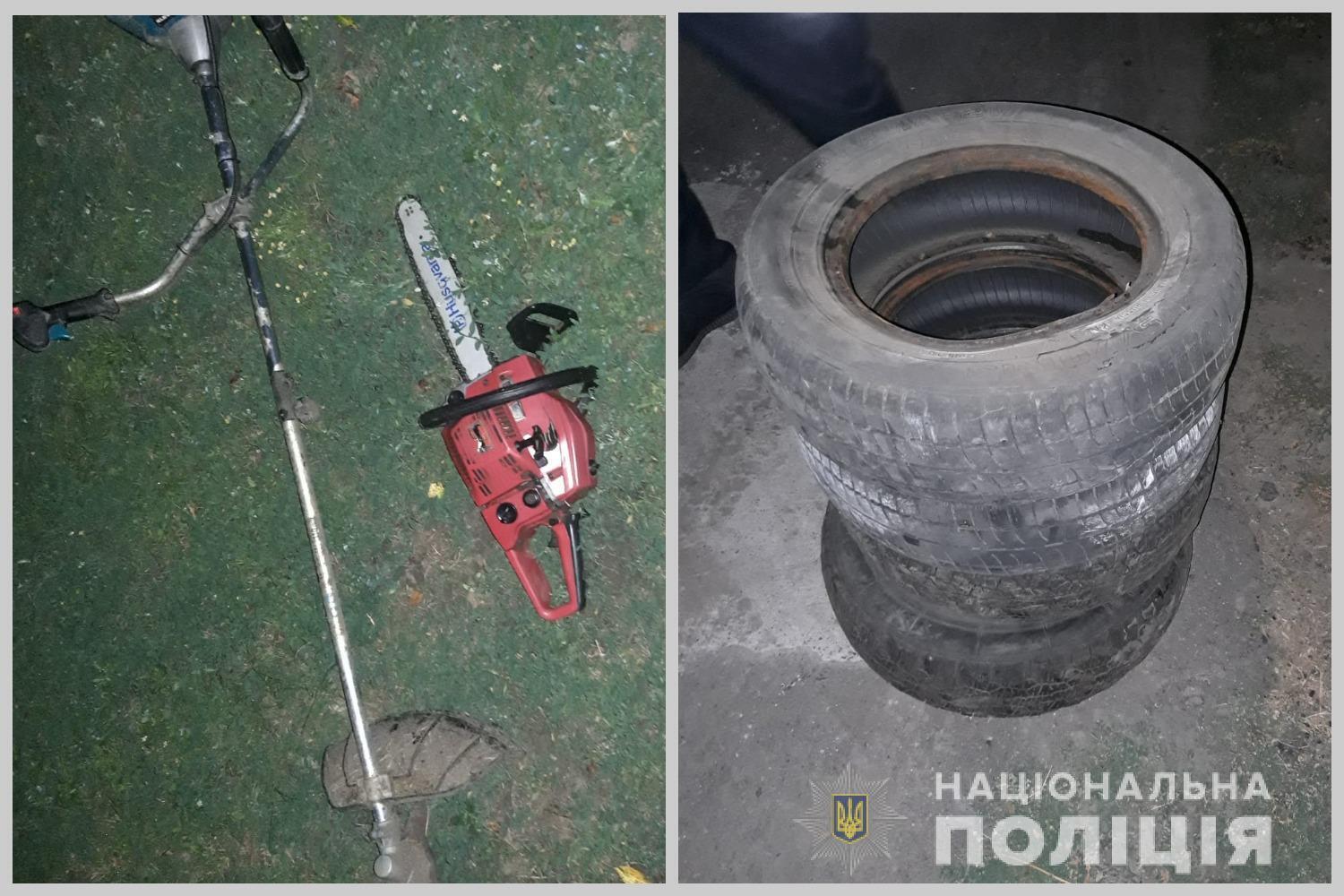 Поліцейські оголосили двом жителям Одещини підозри у викраденні майна з крамниці та приватного обійстя