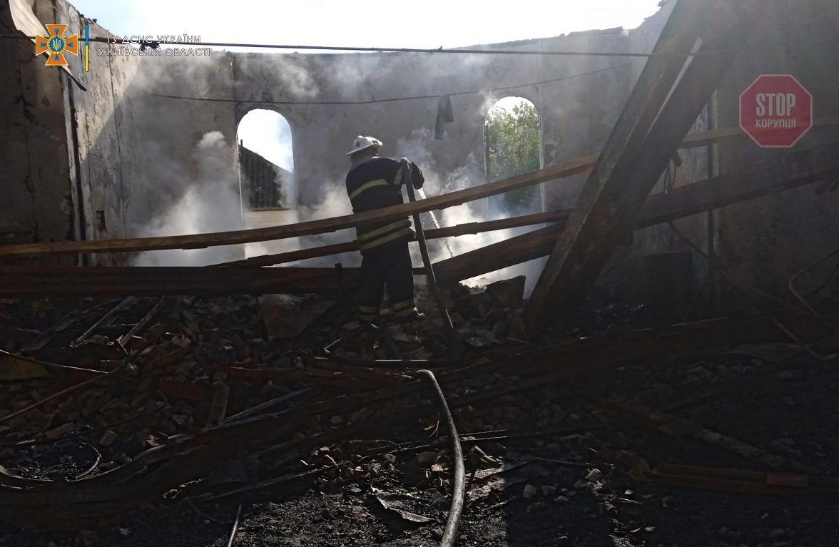  Пожар в храме в Киевской области
