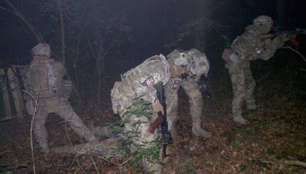 Saber Junction-2021: українські десантники провели нічне тренування