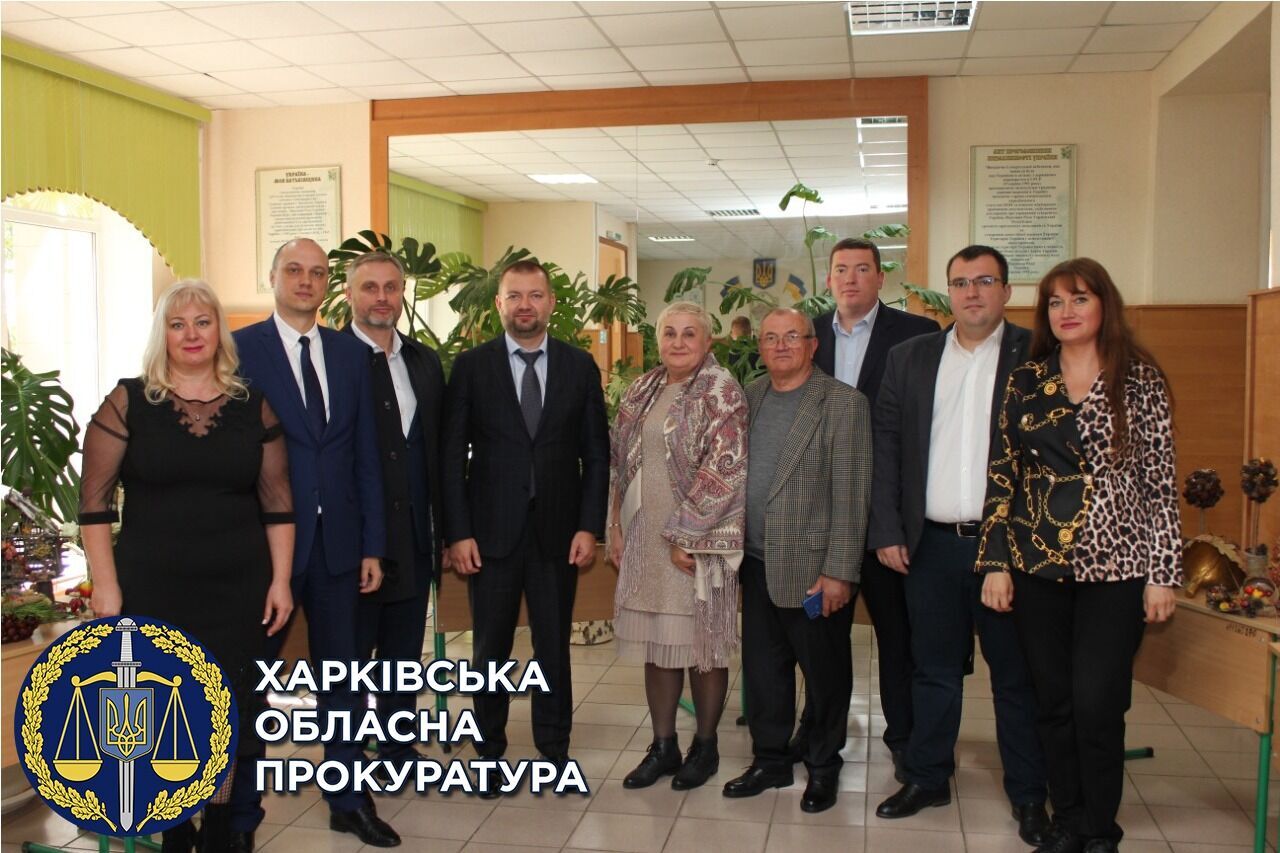 Керівник обласної прокуратури привітав вихованців Богодухівської спеціальної школи (ФОТО)