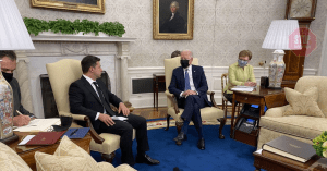 Встреча Байдена и Зеленского в США Фото: Twitter