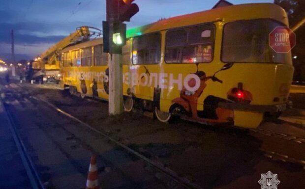  В Одесі трамвай переїхав жінку Фото: НП