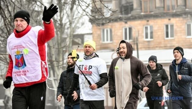 Запоріжці вийшли на «пробіжку тверезості»