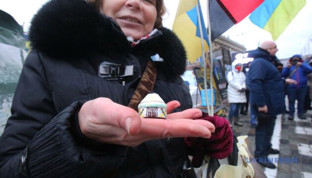 У Харкові провели акцію на підтримку казахів та проти російської агресії