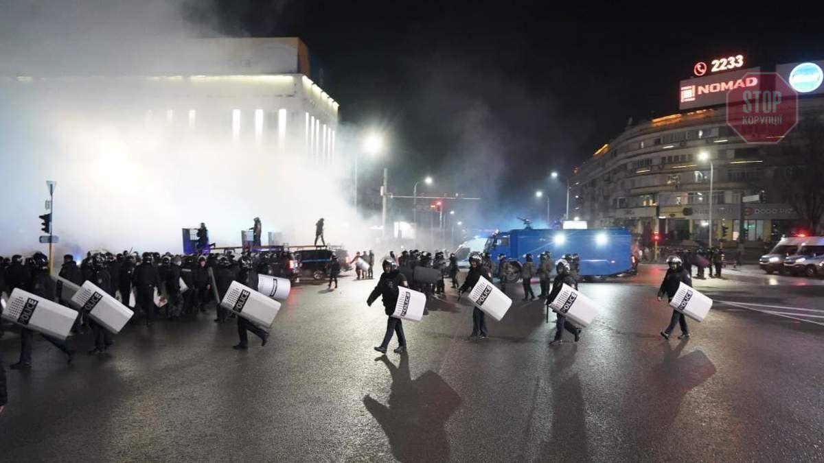  Поліція Алмати заявила про десятки ''ліквідованих'' протестувальників Фото: NUR.KZ