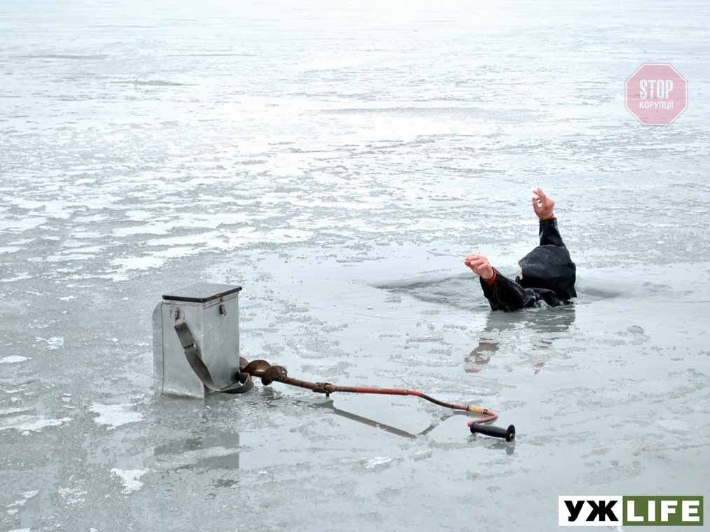  На Черкащині рибалка провалився під лід Фото: УЖLIFE