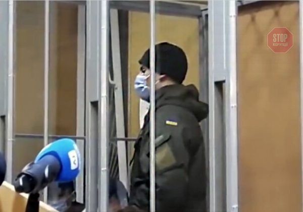  Суд заарештував нацгвардійця Артемія Рябчука Фото: скріншот