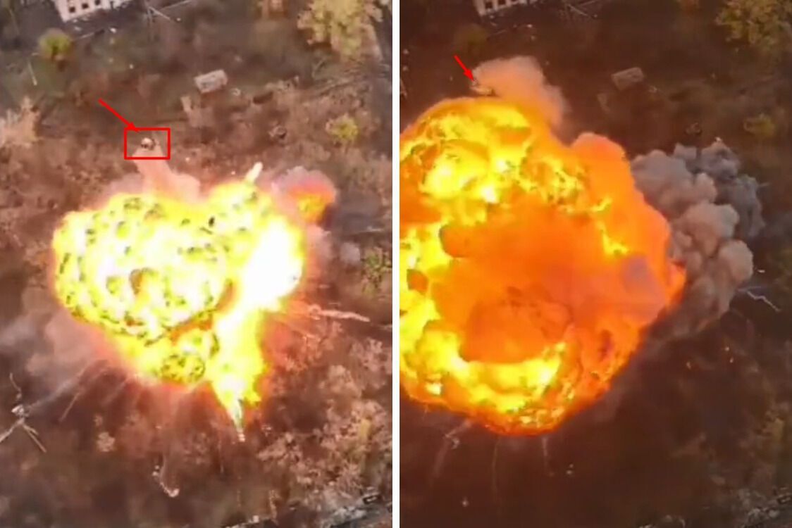Бійці ЗСУ показали, як підбили танк-''чемпіон по відриву башти'' (відео)