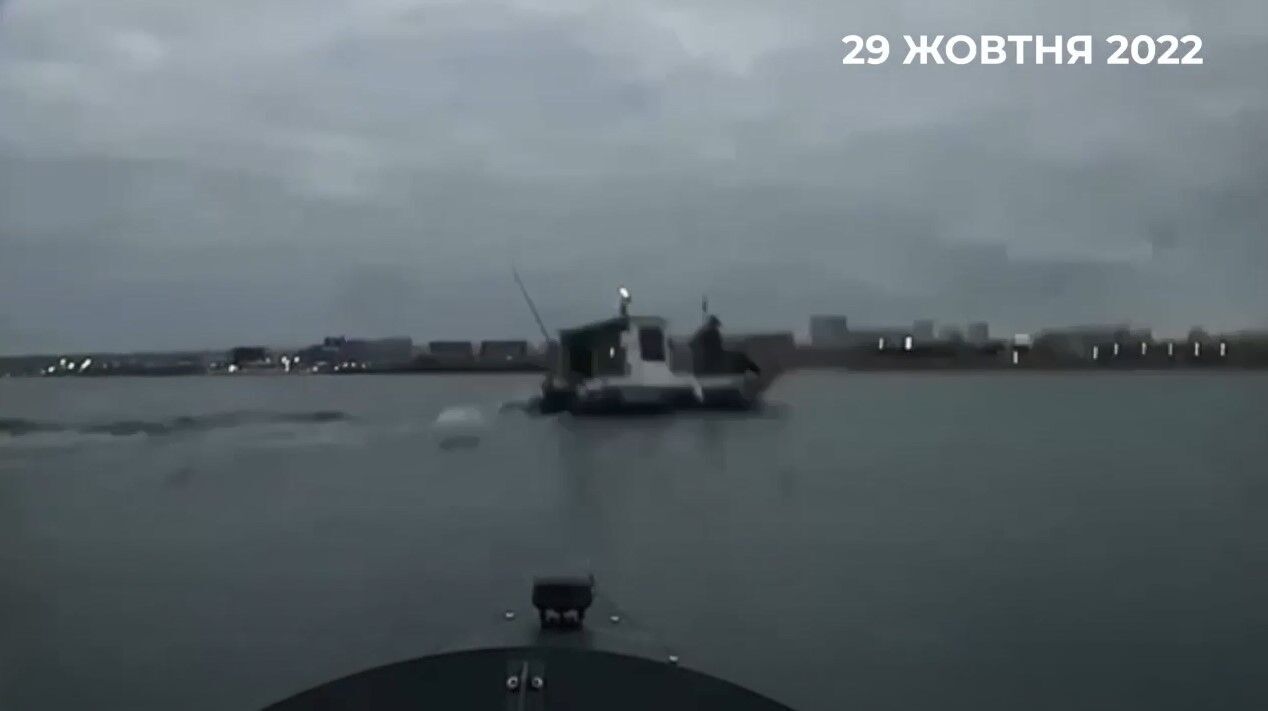 Атака на Севастополь: появились кадры с кораблями, попавшими под удар (видео)