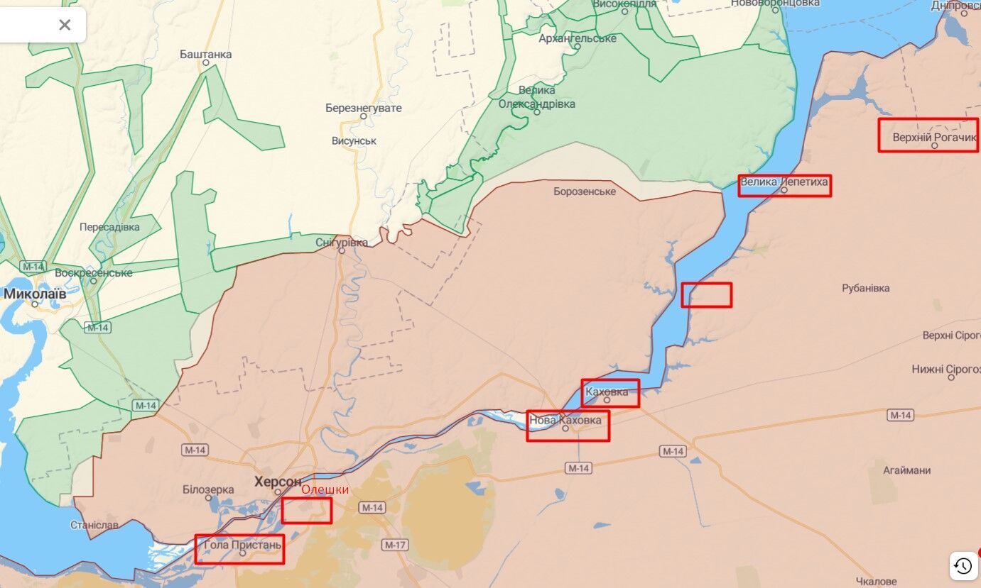 Районные центры Херсонской области, откуда оккупанты депортируют украинцев