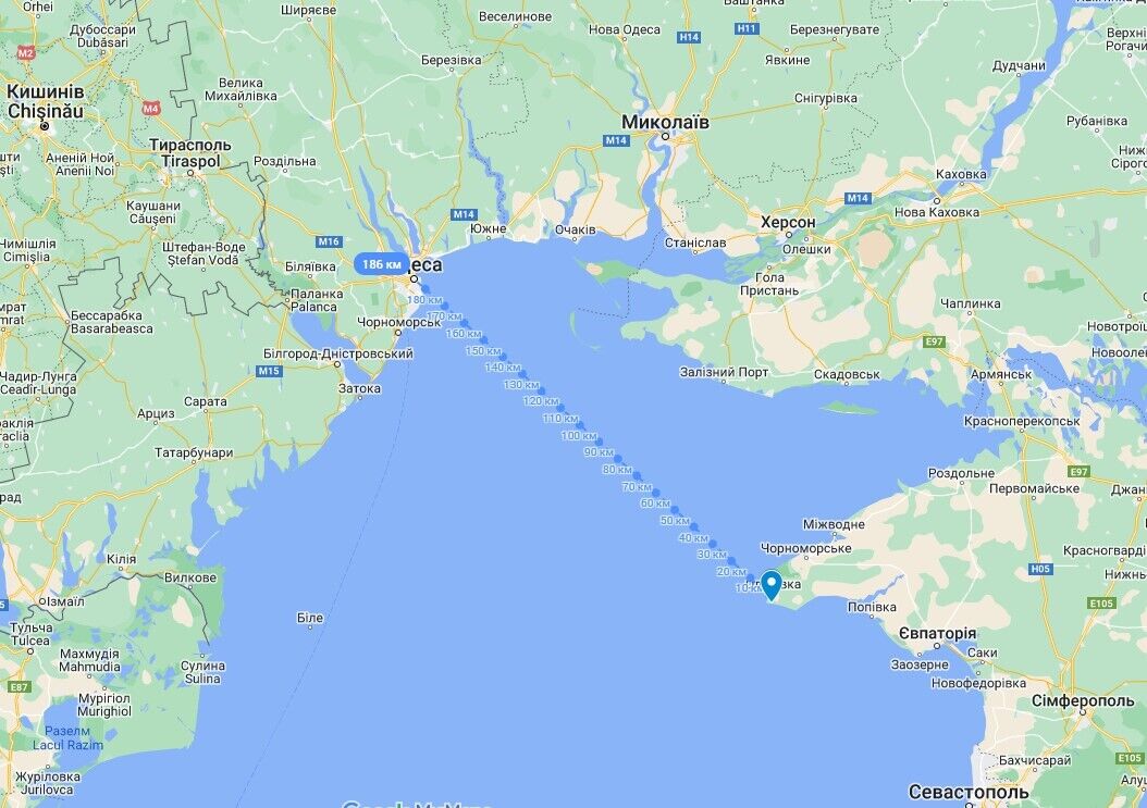 В Крыму обнаружили точное место, откуда рф и иранцы запускают дроны по Одессе