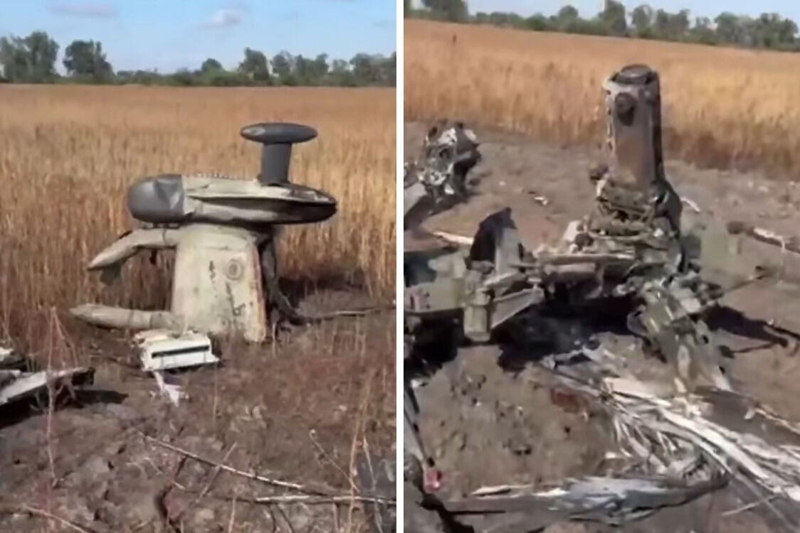 На Херсонщине 128-я ДШБ сбила вертолет ''Аллигатор'': опубликованы кадры с обломками ''гордости россии''