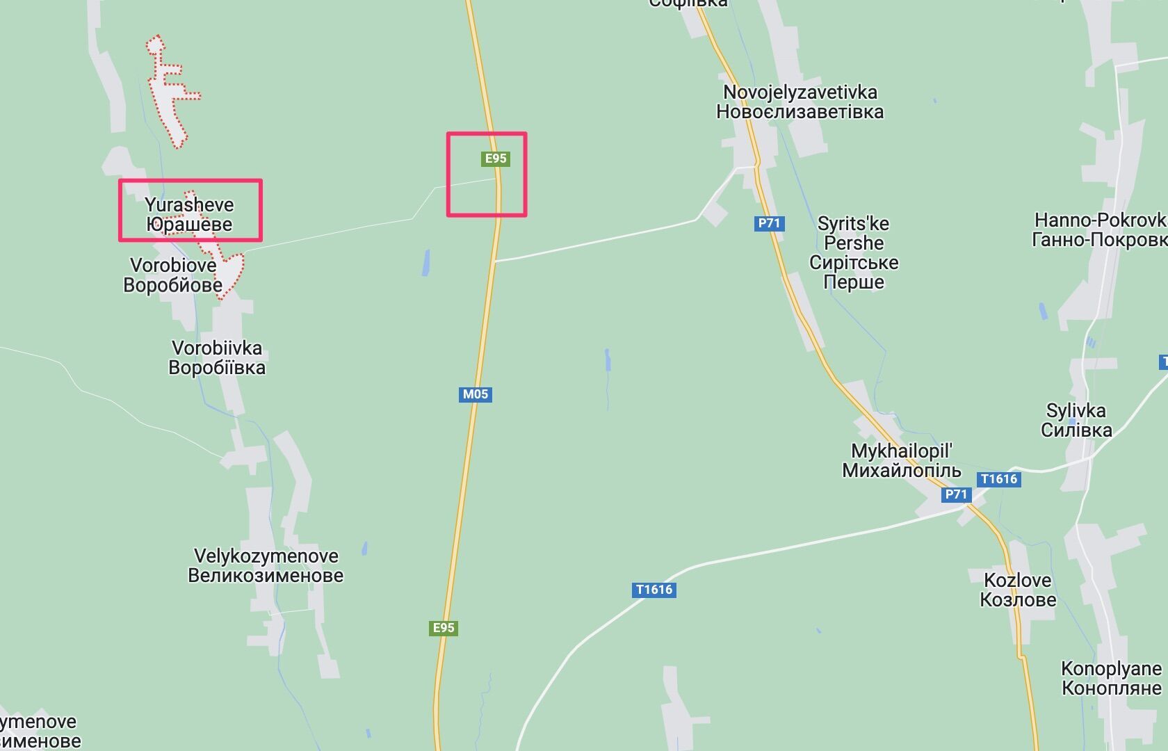 Авария произошла в Одесской области возле с. Юрашево