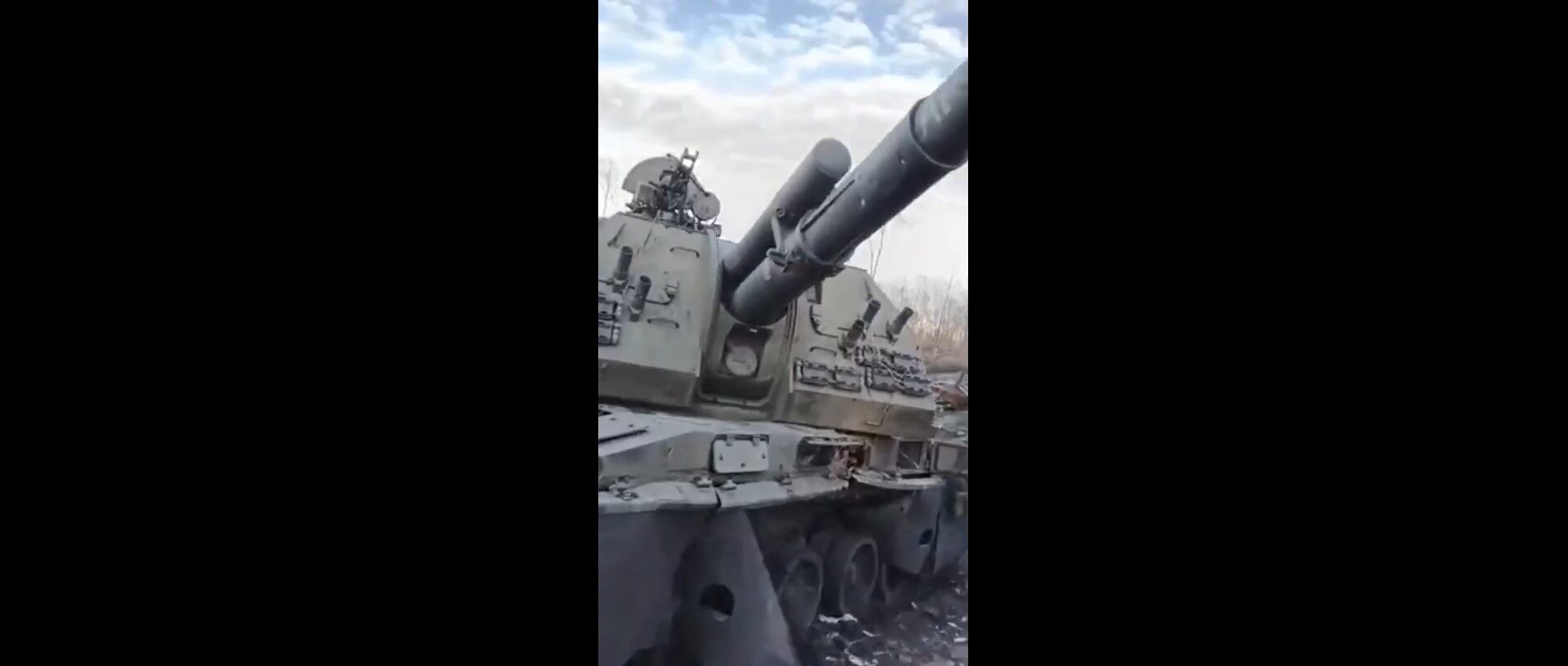 ЗСУ показали знищену артилерію рф на Луганщині (відео)