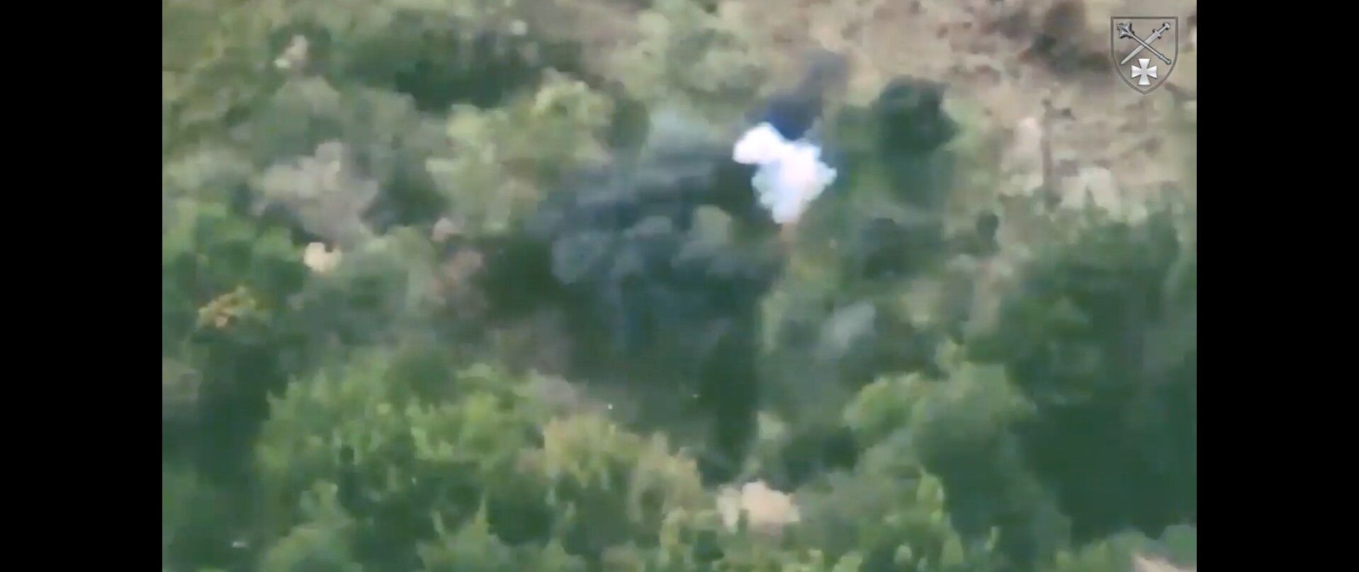 Бійці ЗСУ показали майстер-клас: спалили танк рф, замаскований у лісі (відео)