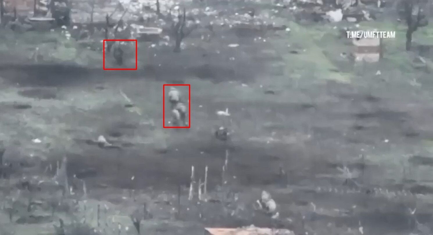 Бійці ЗСУ показали удар під Бахмутом: по армії рф працює гранатомет Mk19 (відео)