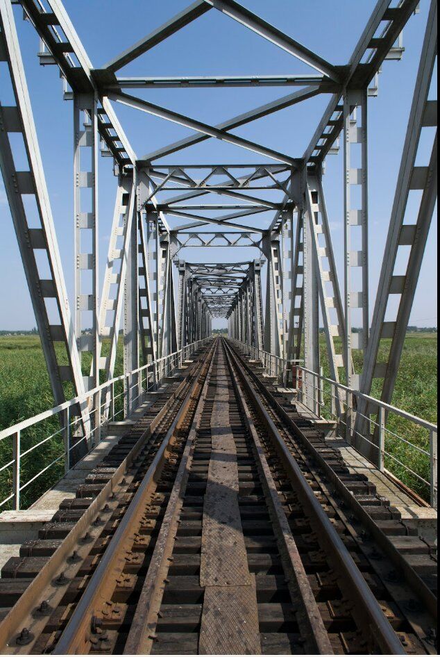 Железнодорожный мост в Старобогдановке
