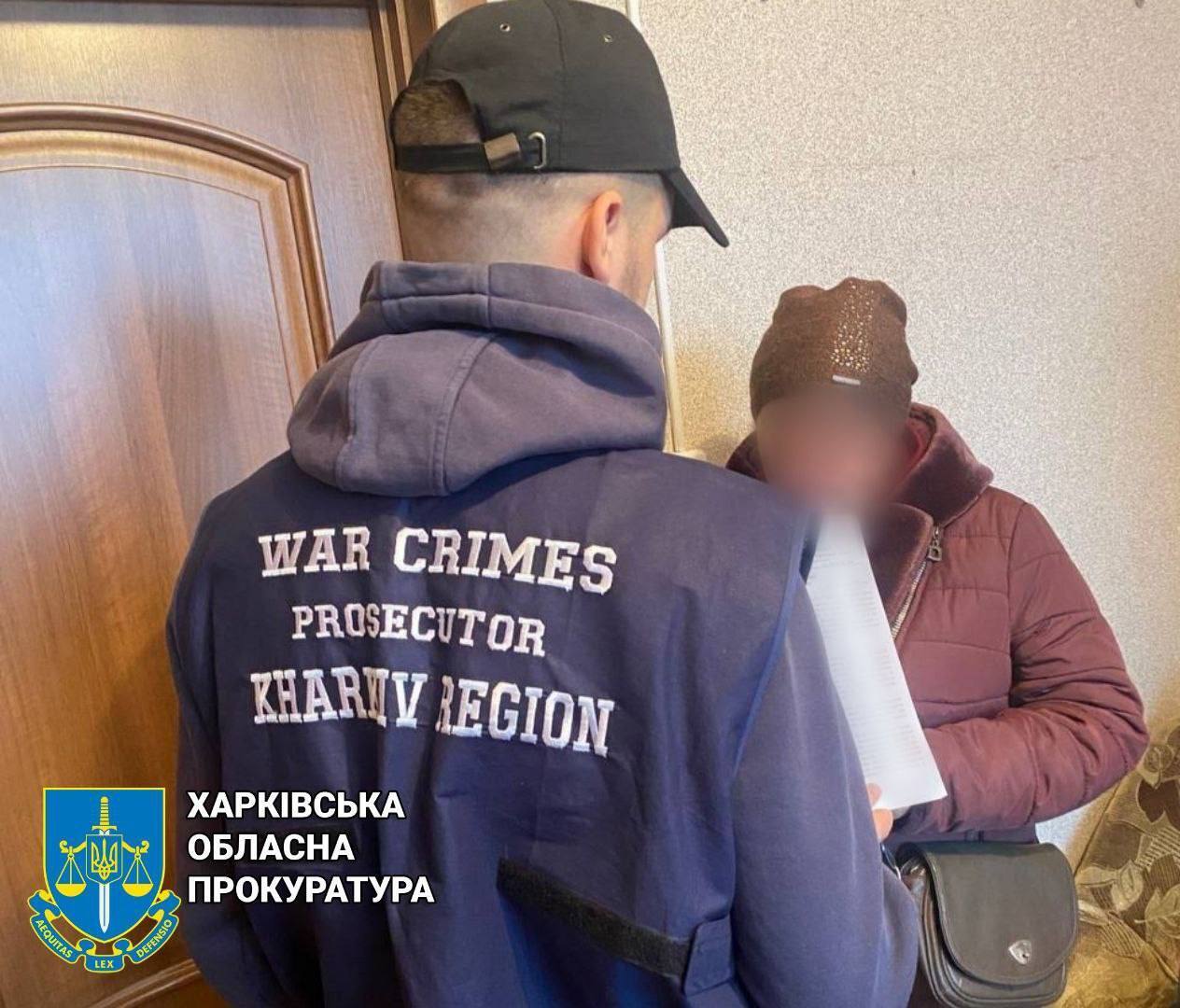 Распространяла российскую пропаганду: в Харьковской области будут судить очередную коллаборантку