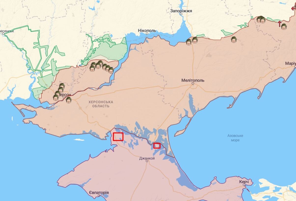 Ситуація біля окупованого Кримського півострова