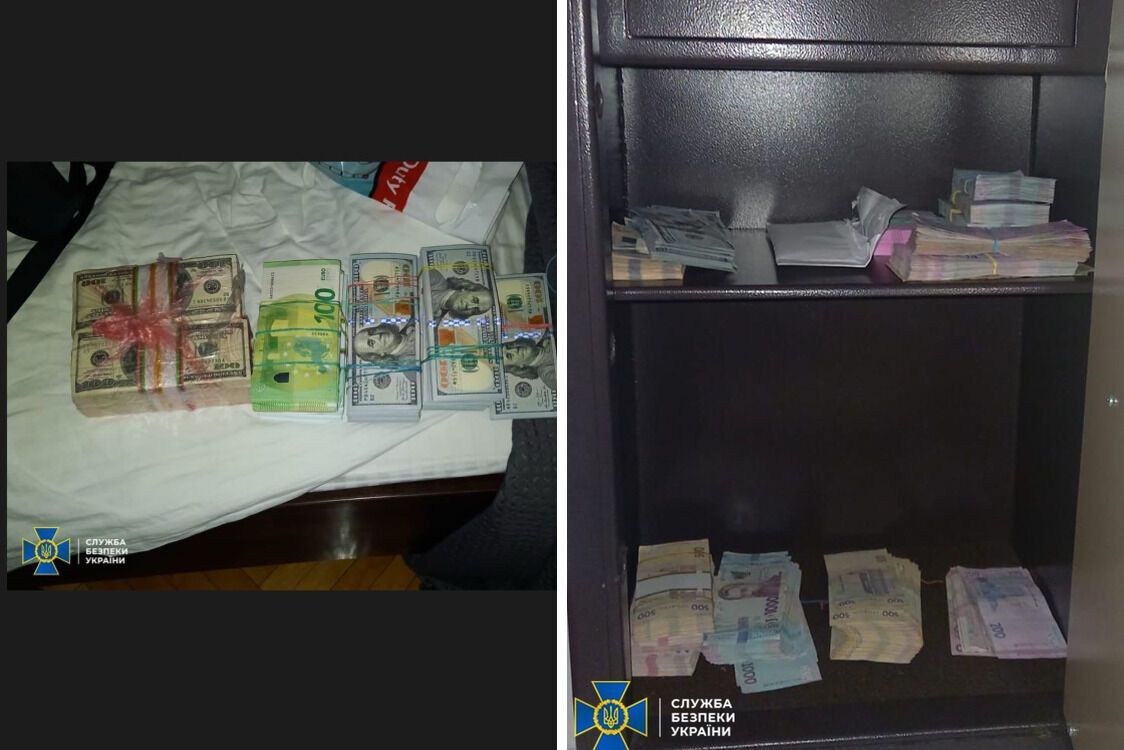 Наличные деньги в иностранной валюте, обнаруженные в сейфе московских церковников