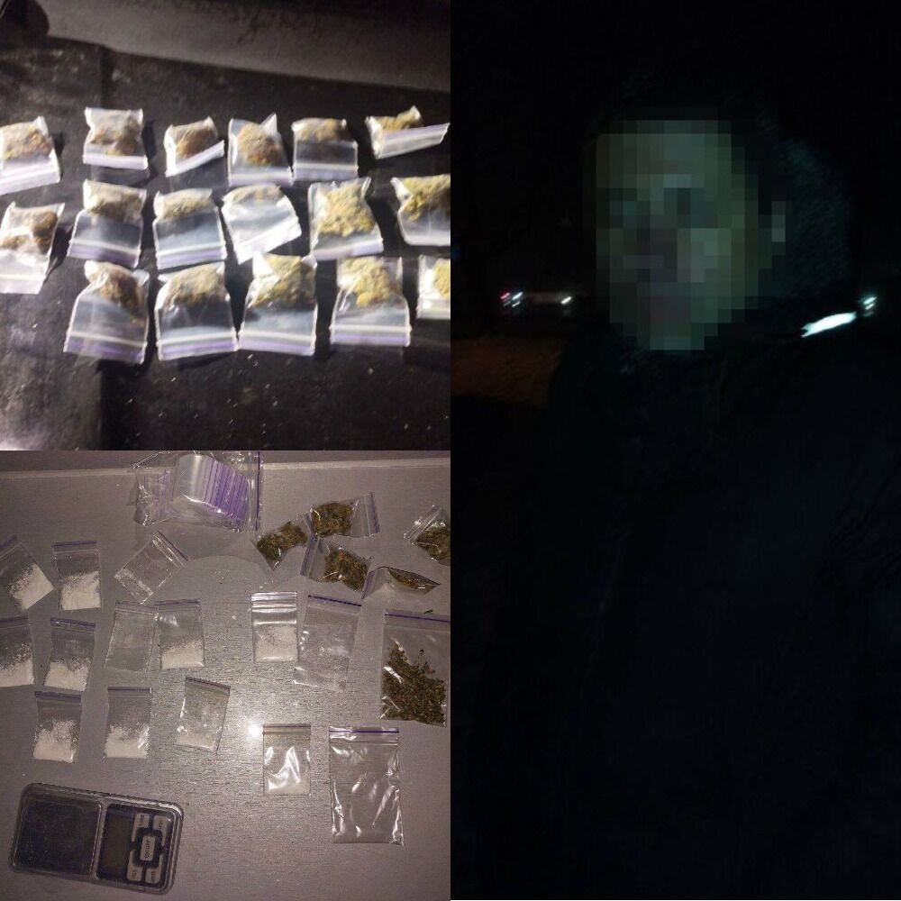 Черговий дилер столиці: поліцейські Києва затримали чоловіка за продаж наркотиків та психотропів