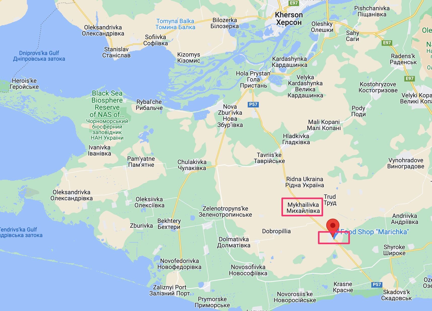 Зафіксовано відведення російських підрозділів з території двох селищ на Скадовищині (можлива ротація)