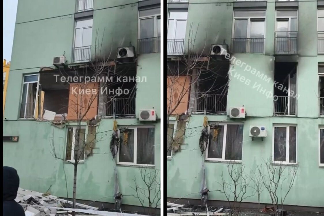 Руйнування у ''Комфорт тауні'' у Києві після вибуху газового балону