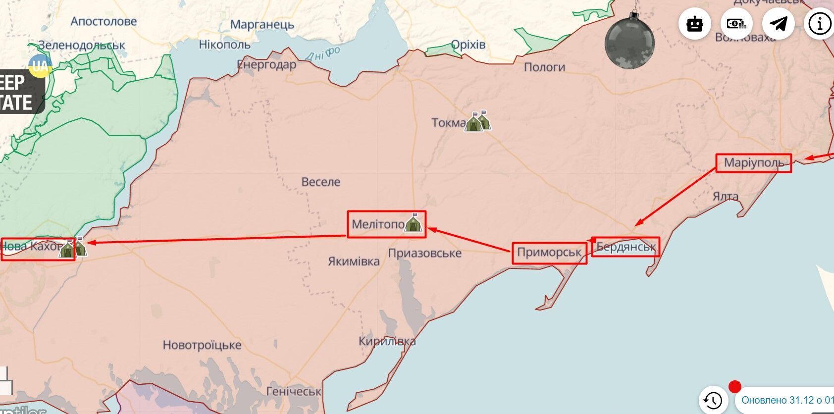 Крымское направление линии фронта: армия рф перебросила ''ублюдочные'' дивизии - ''Инфопротивление''