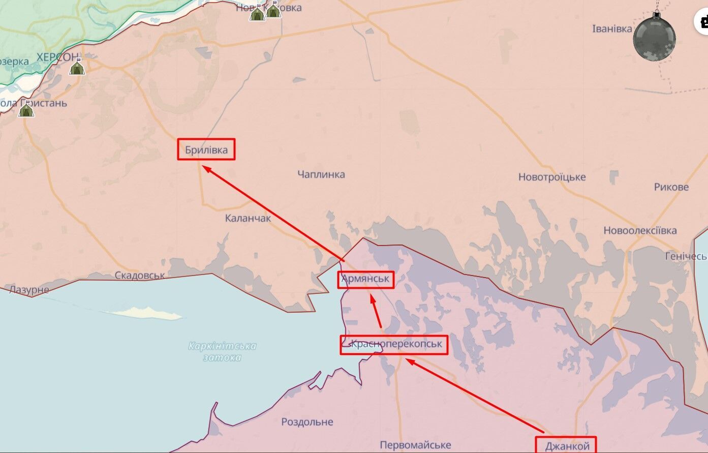 Кримський напрям лінії фронту: армія рф перекинула ''ублюдочні'' дивізії - ''Інфоспротив''