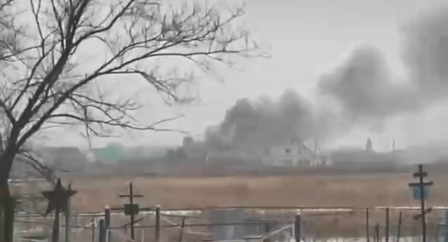 В Волгоградской области - ''френдли-файер'': ракета рф упала на головы россиян (видео)