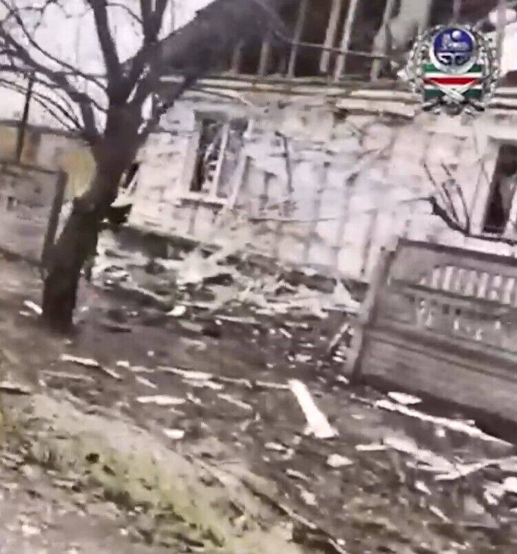 Чеченские добровольцы показали кадры из Соледара: гремит артиллерия, стреляют (видео)