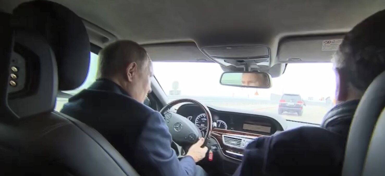 Путін наважився відвідати Крим і проїхати Кримськии мостом: деталі