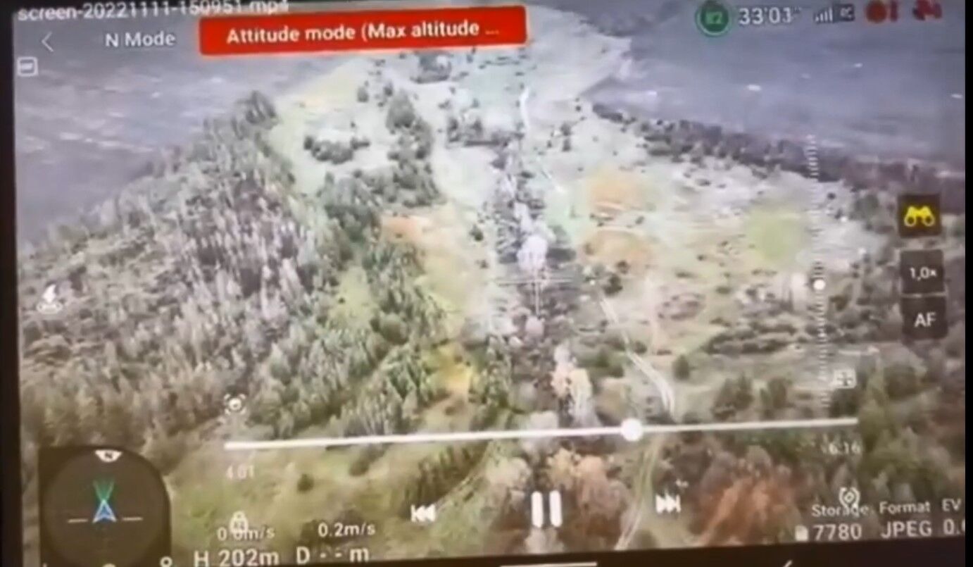 Пейзаж, который видит оператор дрона