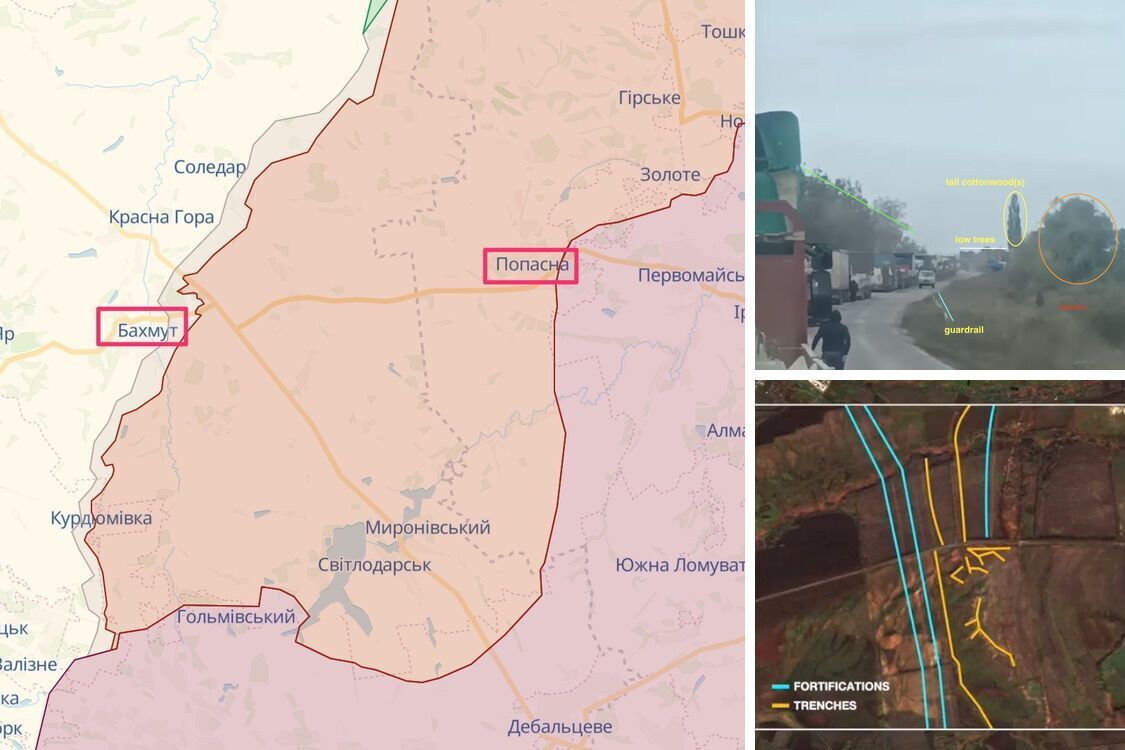 Оккупанты строят новую линию обороны на границе Донецкой и Луганской областей