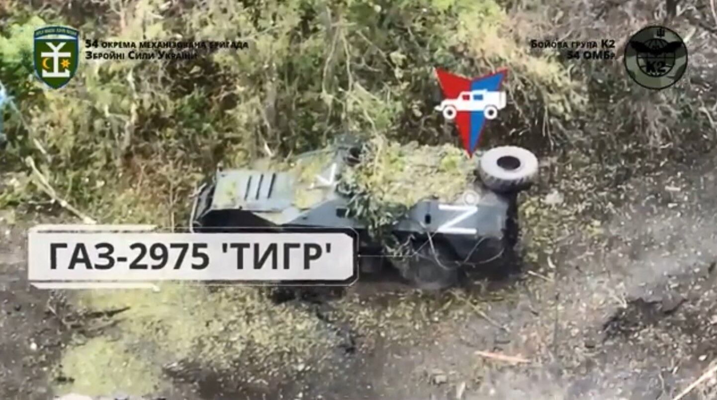 54-а ОМБр вполювала рідкісну бронемашину рф КамАЗ-43269 ''Вистрєл'' (відео)