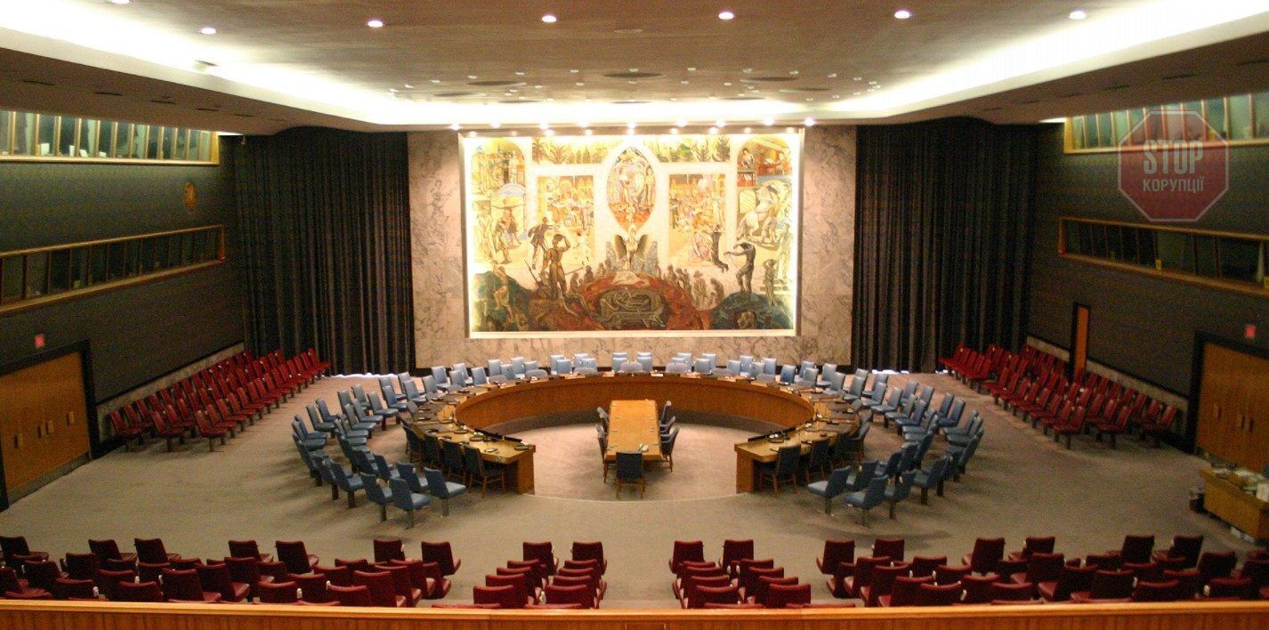  31 січня за столом Ради безпеки зібрались 15 представників країн-членів ООН. Фото — Вікіпедія
