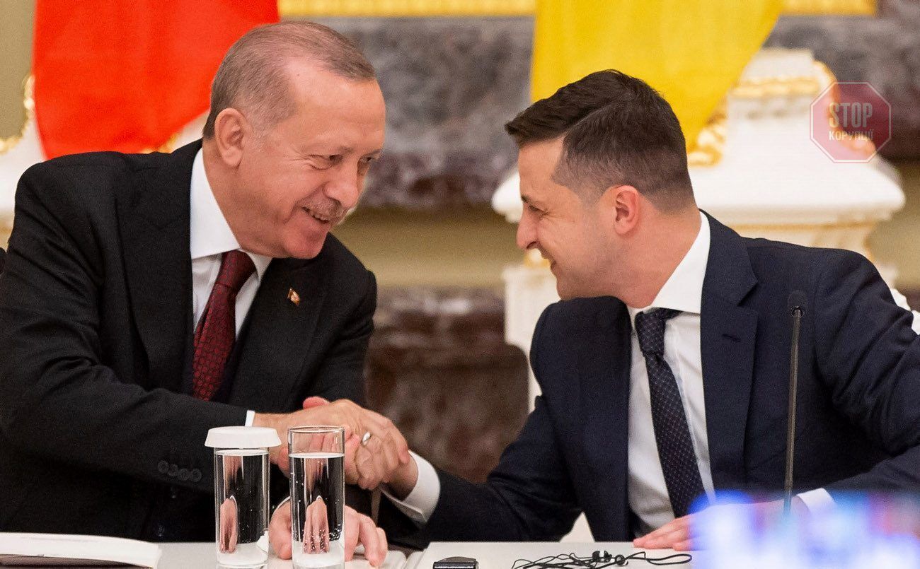  Президент Туреччини Реджеп Таїп Ердоган і президент України Володимир Зеленський Фото: Twitter