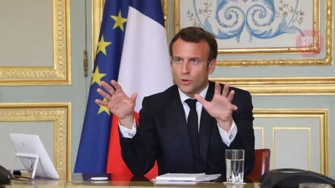  Президент Франції Еммануель Макрон Фото: Європейська правда
