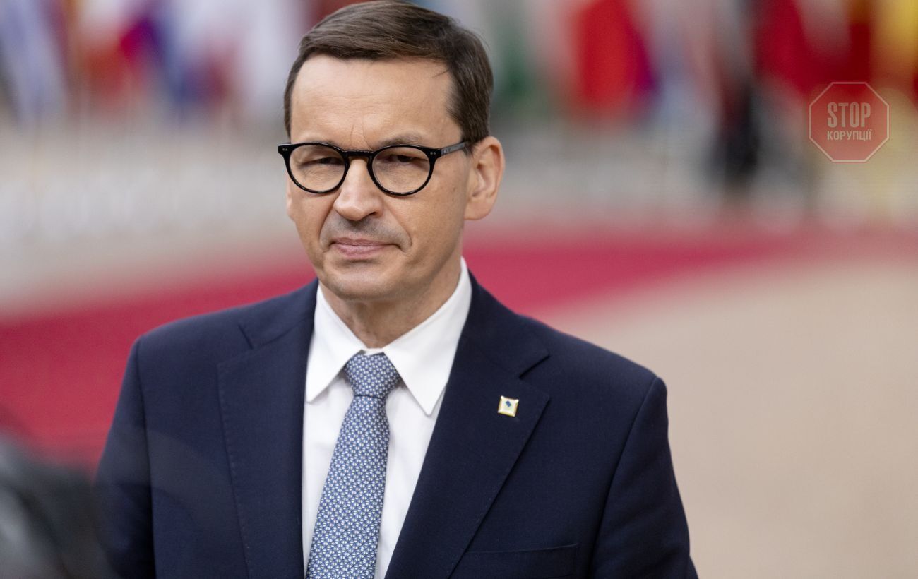  Прем'єр-міністр Польщі Матеуш Моравецький Фото: Getty Images