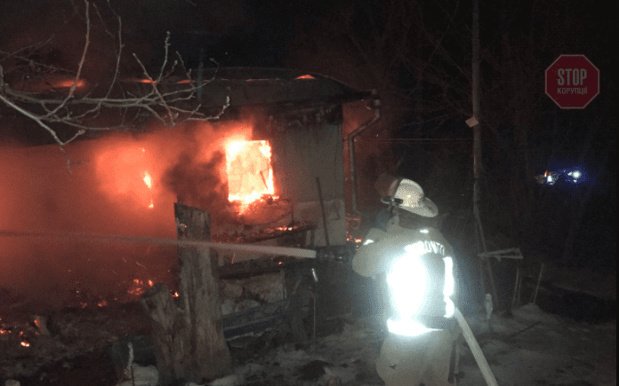  На Київщині сталася пожежа з жертвами Фото: ДСНС