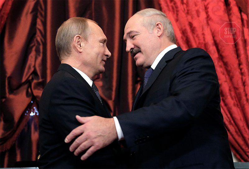  Президенти Росії і Білорусі Володимир Путін і Олександр Лукашенко Фото з відкритих джерел