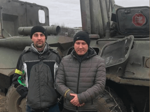 В Сумской области двое железнодорожников захватили бронетранспортеры и оккупантов Фото: Сергей Лещенко
