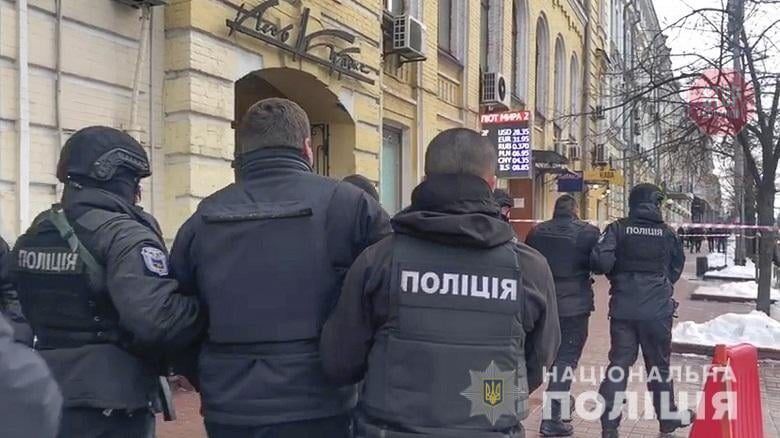  У Києві затримали учасників стрілянини у центрі Фото: Нацполіція