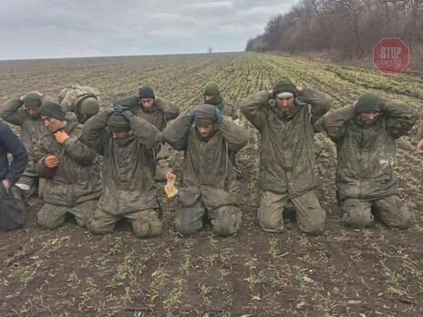  Військовополонені російські військові Фото: з мережі