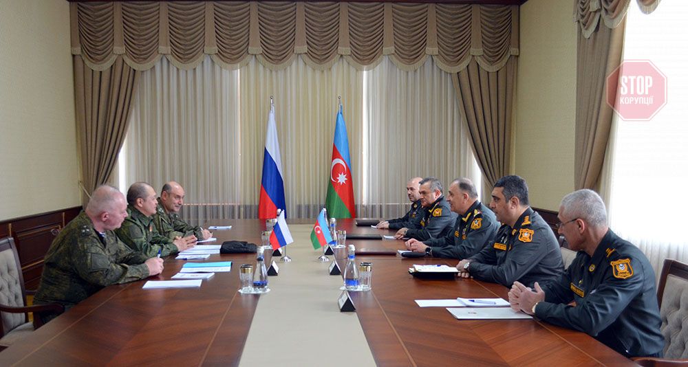  Начальник Генерального штабу Азербайджанської Армії зустрівся із заступником Головнокомандувача Сухопутними військами росії Фото: mod.gov.az
